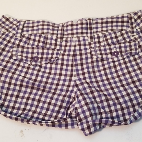 American Eagle gingham plaid print shorts - Picture 4 of 4